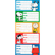 Foto de Etiqueta Escolar Snoopy Granmark 128 Con 10 Piezas 