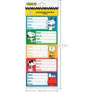 Foto de Etiqueta Escolar Snoopy Granmark 128 Con 10 Piezas 