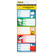 Foto de Etiqueta Escolar Snoopy Granmark 128 Con 10 Piezas 