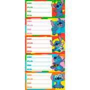 Foto de Etiqueta Escolar Stitch 2 Granmark 128 Con 10 Piezas 
