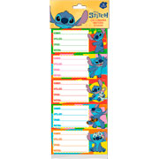 Foto de Etiqueta Escolar Stitch 2 Granmark 128 Con 10 Piezas 