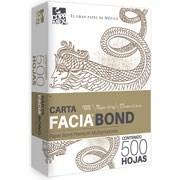 Foto de Bond Facia Tamaño Carta 75G Paquete con 500 Hojas