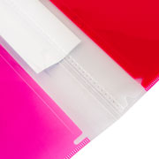 Foto de Folder Polidex tamaño carta con 8 Diviones rosa 