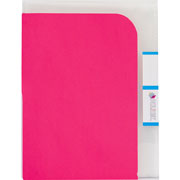 Foto de Folder Polidex tamaño carta con 8 Diviones rosa