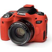 Foto de Funda Roja Easycover para Canon 77D 