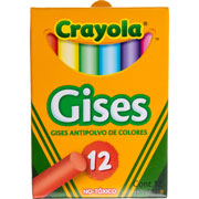 Foto de Gises de Colores Crayola con 12 piezas 