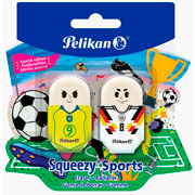 Foto de Goma Escolar Pelikan Mundial Blister Con 2 Piezas 