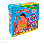 Foto de Juego de Mandala Evaflex 144 Piezas 