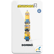 Foto de Juego De Mesa Novelty Domino Minions Caja Metalica Con 28 Piezas 