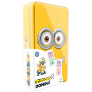 Foto de Juego De Mesa Novelty Domino Minions Caja Metalica Con 28 Piezas 