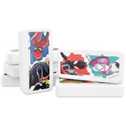 Foto de Juego De Mesa Novelty Domino Spiderman Caja Metalica Con 28 Piezas 