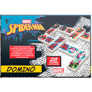 Foto de Juego De Mesa Novelty Domino Spiderman Caja Metalica Con 28 Piezas 