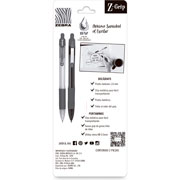 Foto de Juego plumas Zebra 501 Z-Grip tamaño 0.7 con 2 Negro 