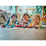 Foto de Juguete Lego Duplo Coches De Carreras Y Pilotos Del Equipo De F1 