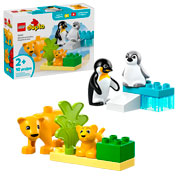 Foto de Juguete Lego Duplo Familias De La Fauna Salvaje Pingüinos Y Leones 
