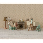 Foto de Juguete Maileg Fireplace Mouse Off White 