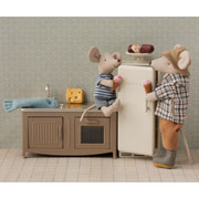 Foto de Juguete Maileg Fridge Mouse Off White 
