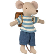 Foto de Juguete Maileg Tricycle Mouse Big Brother Brown 