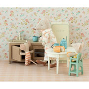 Foto de Juguete Maileg Vintage Dining Table Mouse White 