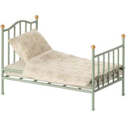 Foto de Juguete Maileg Vintage Single Bed Mouse Mint 