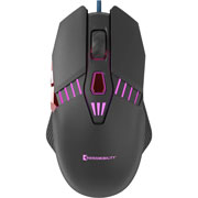 Foto de Kit Gamer Swissmobility HPE708-G800 Teclado y Mouse Black Knight Negro 