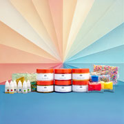 Foto de Kit Slime Color Wheel Con 24 Piezas 