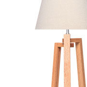 Foto de LÁMPARA OFICINA ALTEREGO NORDICO OCTAVIA CONICA HUE/MADERA 