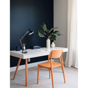 Foto de Lampara Para Escritorio Aries Con Brazo Flexible Color Negro 