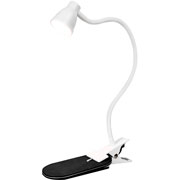 Foto de Lampara Para Restirador Luz Led Con Clip Y Brazo Flexible Color Blanco 