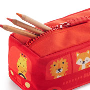 Foto de Lapicera Escolar Miquelrius Bus Stop Rectangular Rojo 