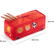Foto de Lapicera Escolar Miquelrius Bus Stop Rectangular Rojo 