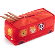 Foto de Lapicera Escolar Miquelrius Bus Stop Rectangular Rojo 