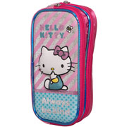 Foto de Lapicera Escolar Ruz Hello Kitty Glitter Doble 