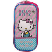 Foto de Lapicera Escolar Ruz Hello Kitty Glitter Doble 