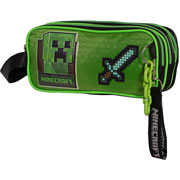 Foto de Lapicera Escolar Ruz Minecraft Espadin Doble 
