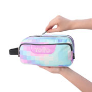 Foto de Lapicera Escolar Totto Pixelly Glitter Azul 