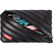 Foto de Lapicera Escolar Zipit Carbon 1 Cierre Negro 