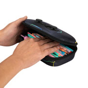Foto de Lapicera Escolar Zipit Joystick Silicona Neon 