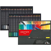 Foto de Lápices Acuarelables Caran D´Ache Museum estuche con 40 colores 