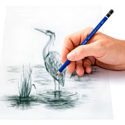 Foto de Lapices Acuarelables Staedtler Lumograph Acuarelables 4 Piezas 
