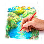 Foto de Lapices Acuarelables Staedtler Pure Color Acuarelables 12 Piezas 
