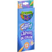 Foto de Lápices de Color Crayola Swirl Redondos 12 Piezas 