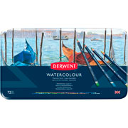 Foto de LÁPICES DE COLORES DERWENT WATERCOLOUR CON 72 