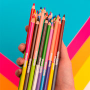 Foto de Lapices De Colores Paper Mate Doble Punta 0.4Mm Con 28 Surtido 
