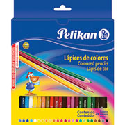 Foto de Lápices De Colores Pelikan 24 Piezas