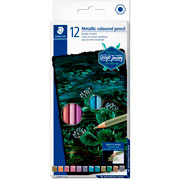 Foto de Lapices de Colores Staedtler Design Metalicos 12 Piezas 