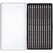 Foto de Lápices De Grafito Staedtler Full Graphite Set Con 12 