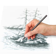 Foto de Lápices De Grafito Staedtler Full Graphite Set Con 6 