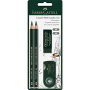Foto de Lapices Faber-Castell 9000 Jumbo Set con 4 