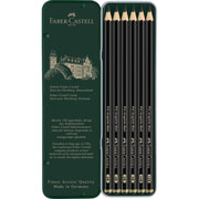 Foto de Lapices Faber-Castell Pitt Grafit Matt con 6 